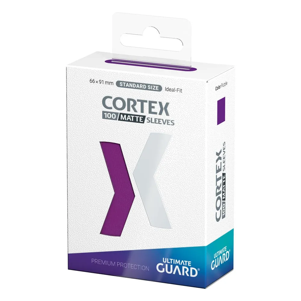 Ultimate Guard Cortex Sleeves Matte Standard Size 66 x 91 mm (100 Sleeves) - Purple